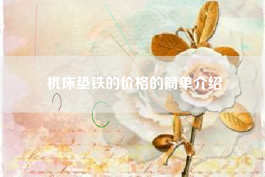 機床墊鐵的價(jià)格的簡(jiǎn)單介紹